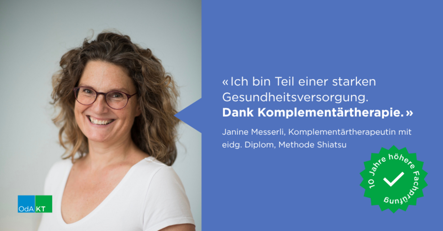 Ich bin Teil einer starken Gesundheitsversorgung.