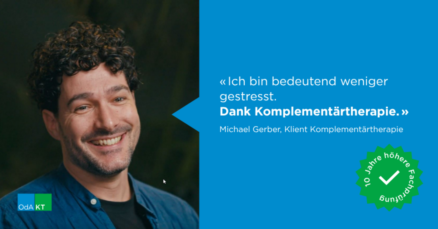 Ich bin bedeutend weniger gestresst.